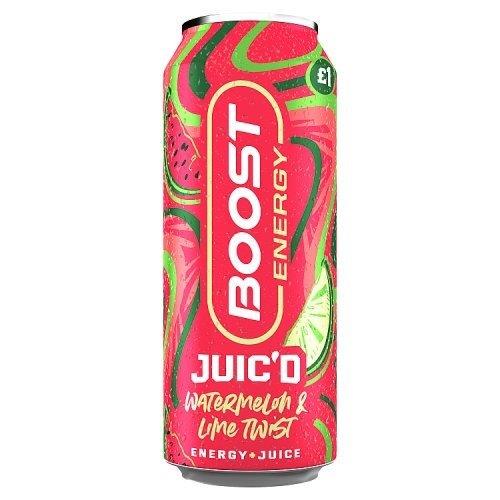 Boost Energy Juicd Watermelon & Lime 500ml PM £1