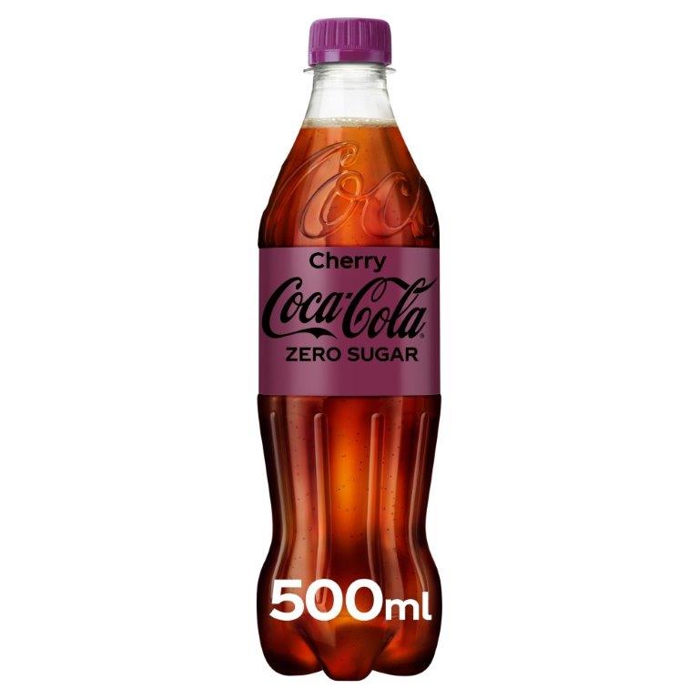 Coca Cola Zero Cherry PET 500ml