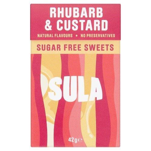 Sula Rhubarb & Custard Sugar Free 42g