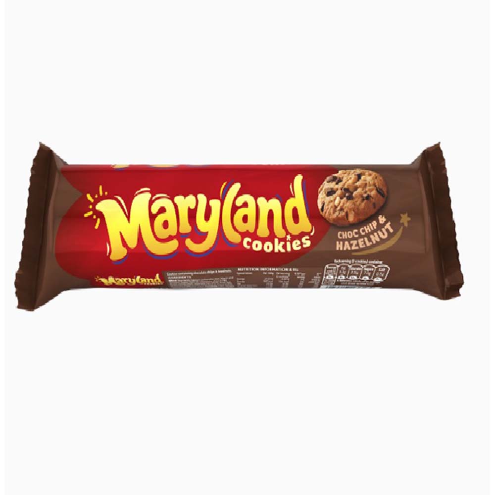 Maryland Choc Chip Hazelnut Cookies 200g (HS)