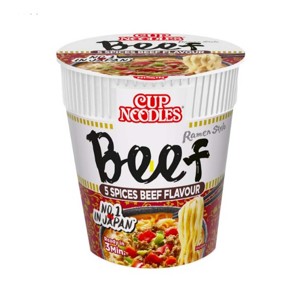 Nissin Noodles Five Spice Beef 64g (HS)