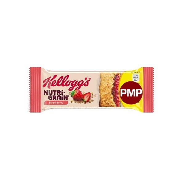 Kelloggs Nutri Grain Bar Strawberry PM 79p 37g