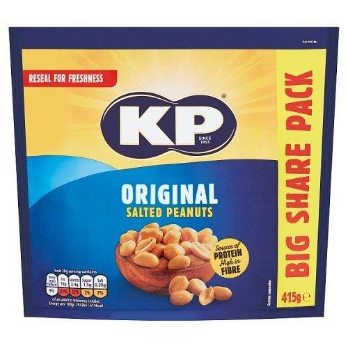 KP Salted Peanuts Original 415g