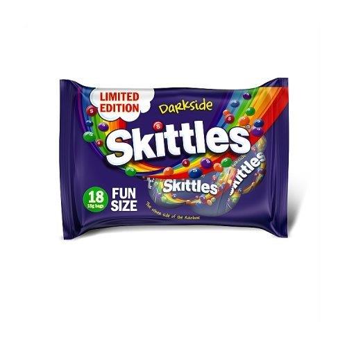 Skittles Darkside Fun Size Bags 18pk (18 x 18g) 324g