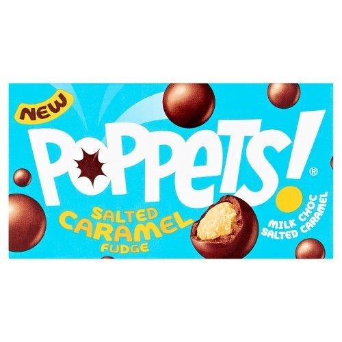 Poppets Chocolate Salted Caramel Fudge 40g