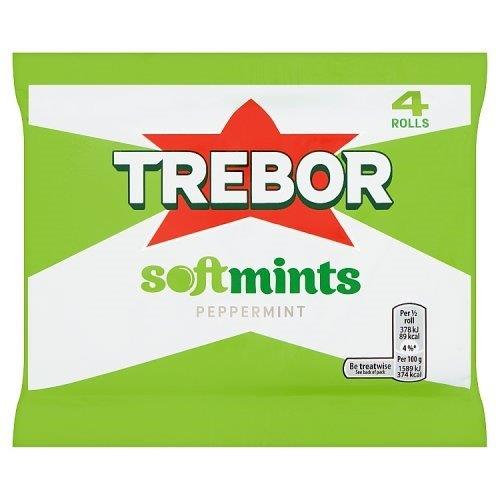 Trebor Softmints Peppermint 4pk (4 x 38g)