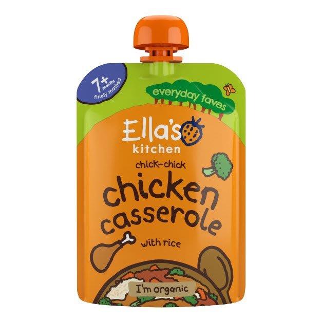 Ellas Kitchen Organic Baby Food 7M+ Chicken & Casserole 130g