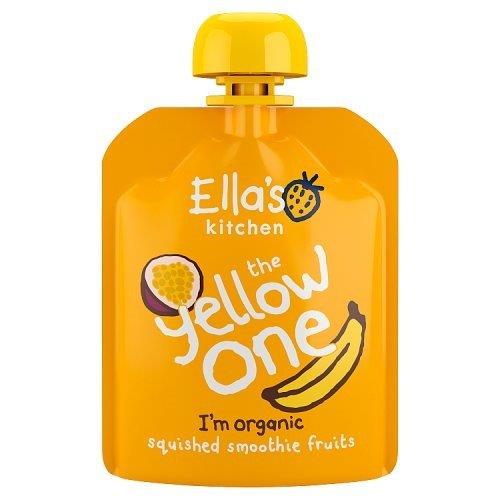 Ellas Kitchen The Yellow One Baby Organic Juice Squished Smoothe Fruits 90g