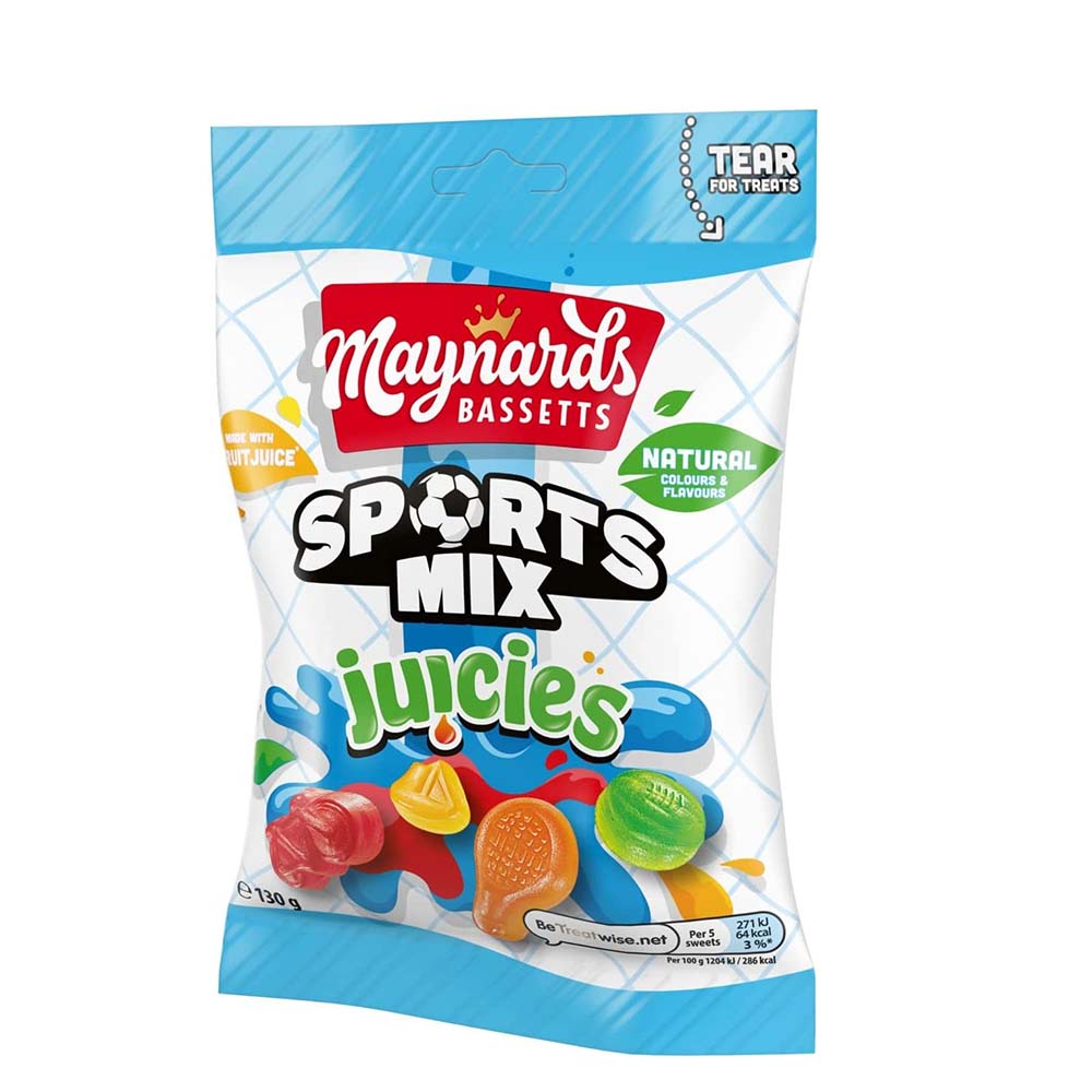 DUNIYA | Maynards Bassetts Sports Mix Juicies 130g Thumbnail