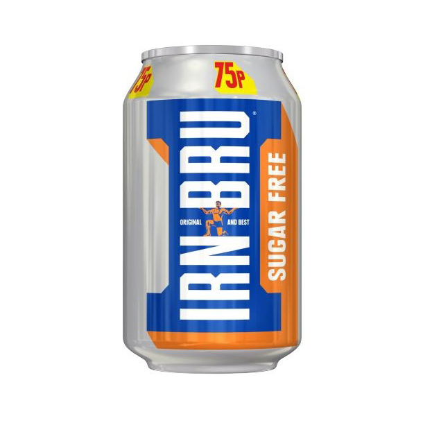 Irn Bru Sugar Free PM 79p 330ml