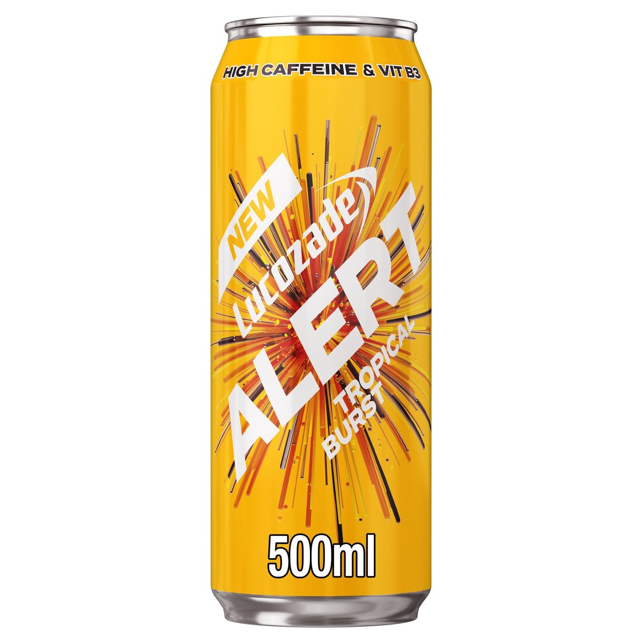 Lucozade Alert Tropical Can 500ml