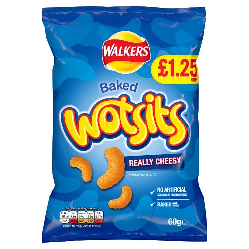 DUNIYA | Walkers Bag Wotsits Cheese Snacks PM £1.25 60g Thumbnail