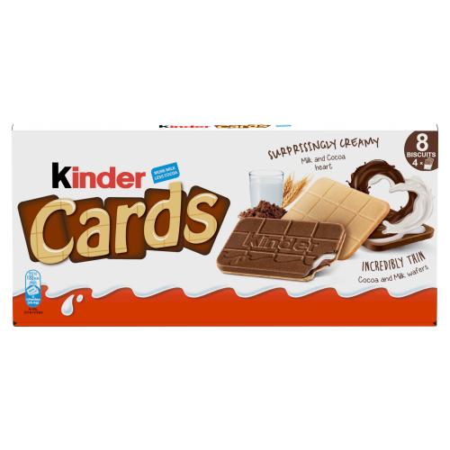 Kinder Cards T4 (8 x 12.8g) 102g (HS)