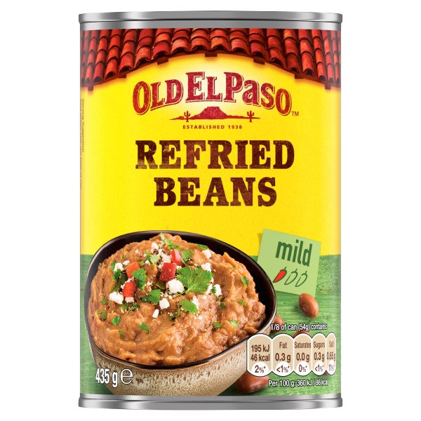 Old El Paso Refried Beans 435g (HS)