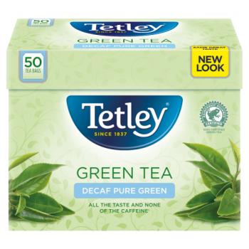 Tetley Green Decaf Tea Bags 50s