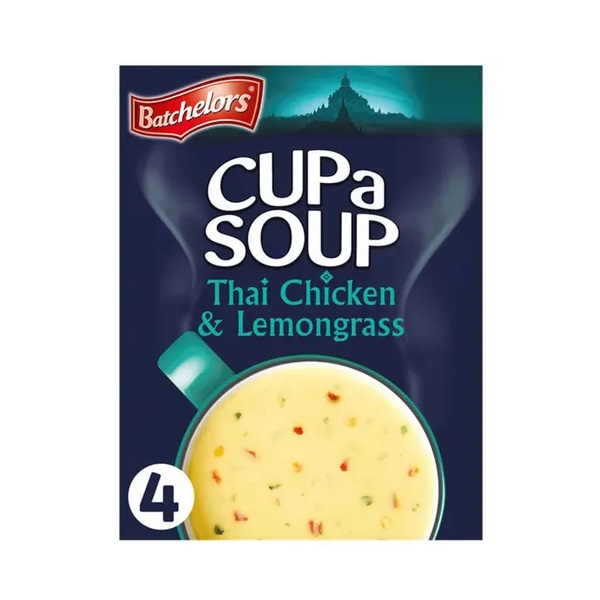 Batchelors Cup a Soup Sachets Thai Chicken & Lemongrass 4s 88g