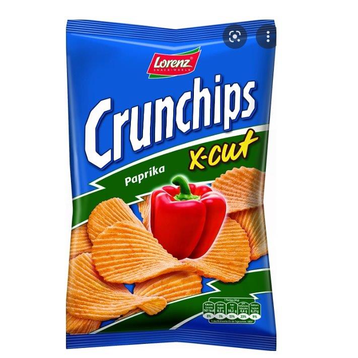 Lorenz Crunchips X-Cut Papprika 80g (HS)