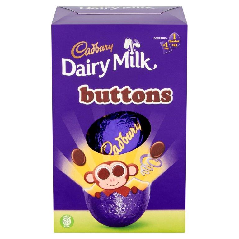 DUNIYA | Cadbury White Buttons Egg 98g Thumbnail