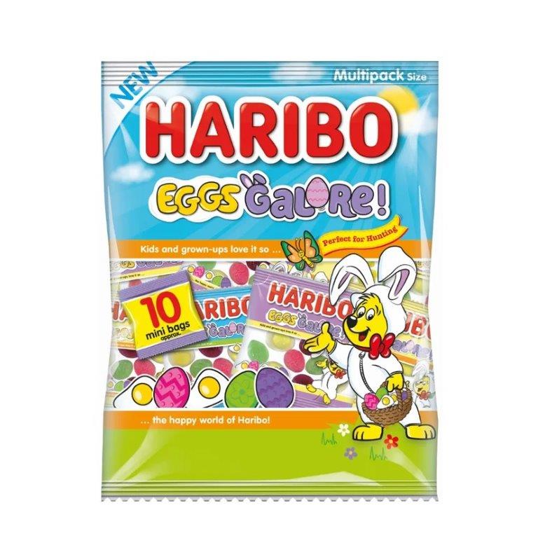 DUNIYA | Haribo Eggs Galore Multipack Bag 10s 160g Thumbnail