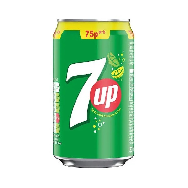 7Up Regular 330ml PM 75p