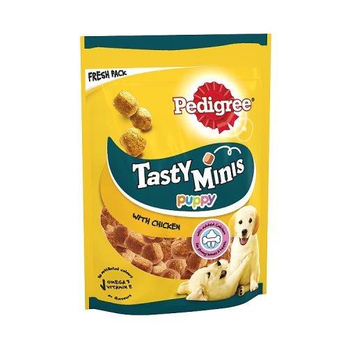 DUNIYA | Pedigre Tasty Minis Puppy Treats Chewy Cubes Chicken 125g Thumbnail