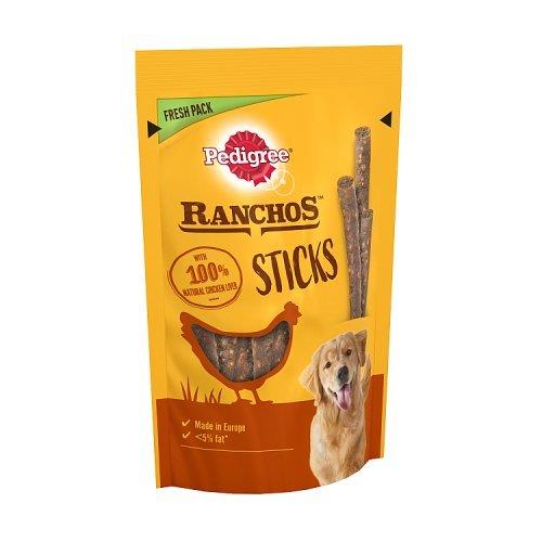 Pedigree Ranchos Sticks & Chicken Liver 60g