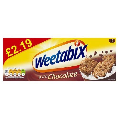 Weetabix Chocolate 12s PM £2.19 270g