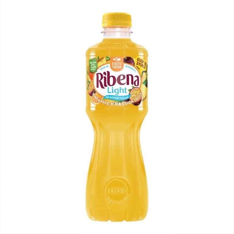 Ribena Pineapple&Passionfruit PM £1.25 500ml