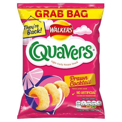 Walkers Quavers Prawn Cocktail 34g