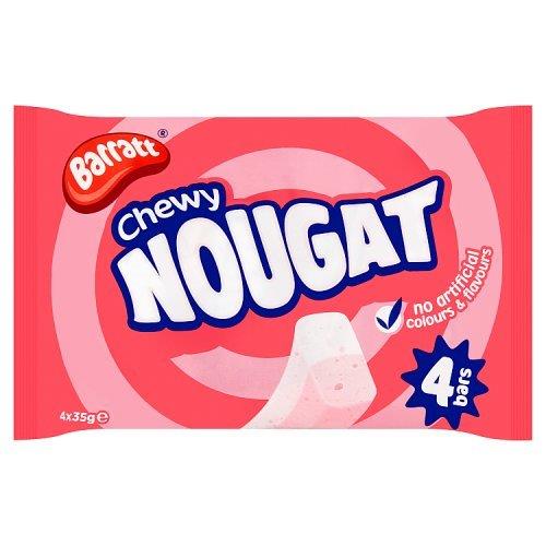 Barratt Chewy Nougat 4pk (4 x 35g) 140g