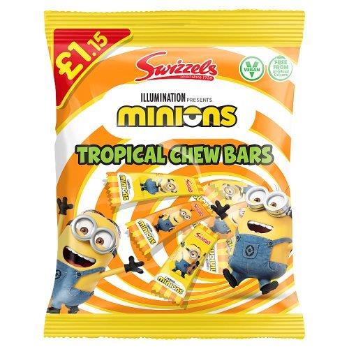 Swizzels Chew Bars Minions Mini Bag PM £1.15 120g