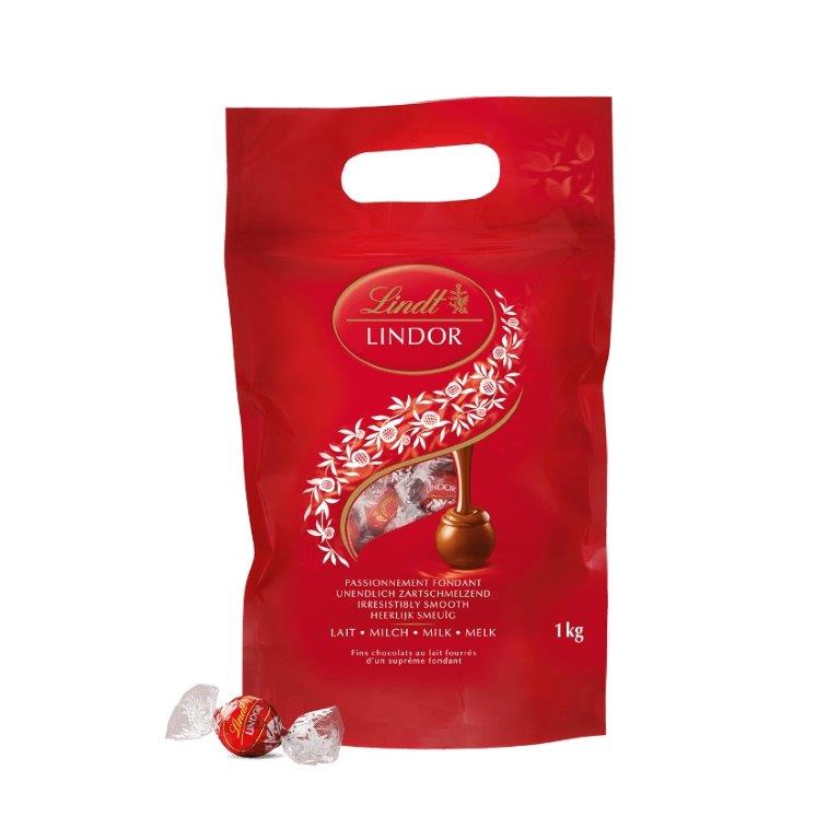 Lindt Lindor Milk 1kg Bag