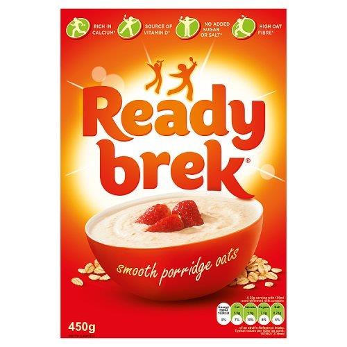 Ready Brek Smooth Porridge Oats Original 450g (HS)