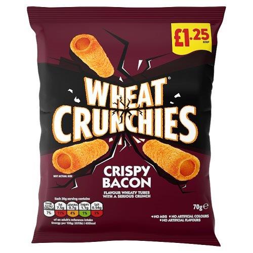 Wheat Crunchies Bacon PM £1.25 70g