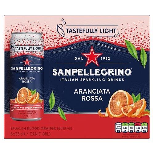 San Pellegrino Blood Orange 6pk (6 x 330ml)