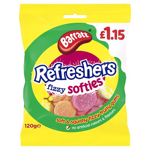 DUNIYA | Barratt Refresher Softies PM £1.15 120g Thumbnail