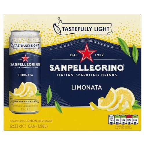 San Pellegrino Lemon 6pk (6 x 330ml)