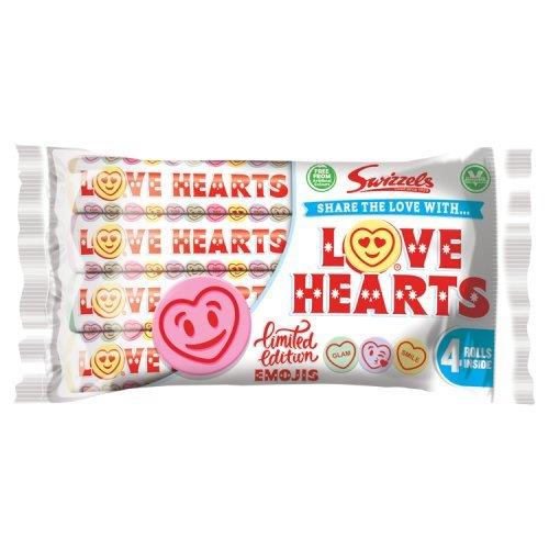 Swizzels Giant Love Hearts 4pk 105g