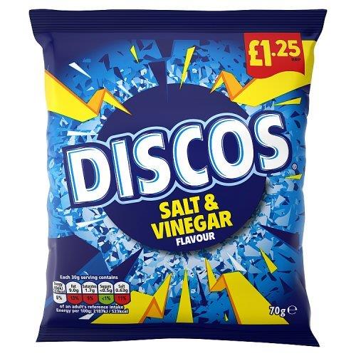 Discos Salt & Vinegar PM £1.25 70g