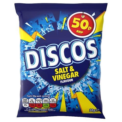 Discos Salt & Vinegar PM 50p 30g