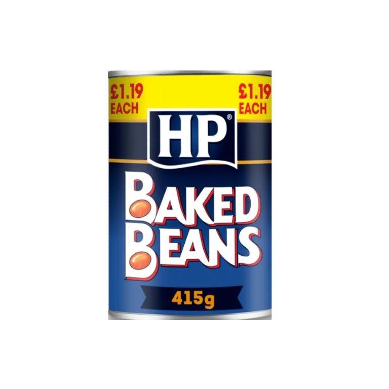 HP Baked Beans PM £1.19 415g 