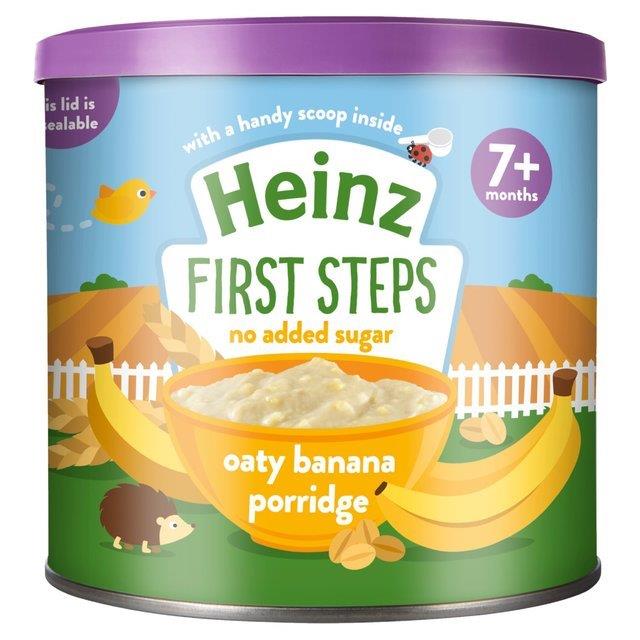 Heinz Fist Steps Oaty Banana 220g 