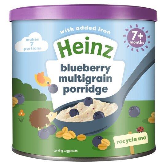 Heinz Blueberry Multigrain Porridge 220g 