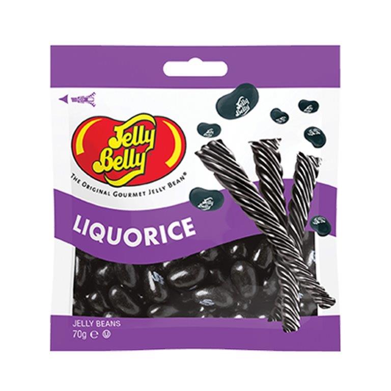 DUNIYA | Jelly Belly Liquorice Bag 70g Thumbnail