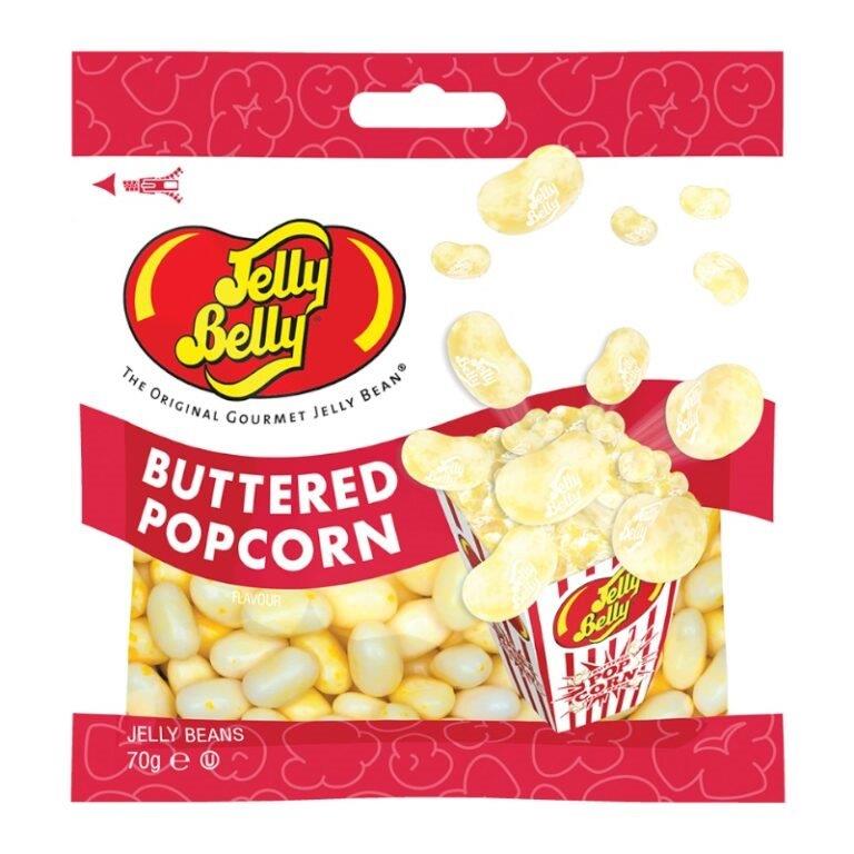 DUNIYA | Jelly Belly Buttered Popcorn Bag 70g Thumbnail