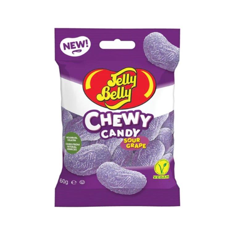 Jelly Belly Sour Grape Chewy Candy 60g