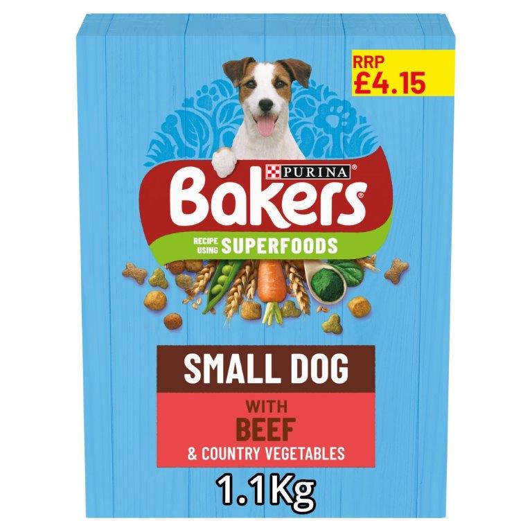 Bakers Adult Beef & Vegetables PM £4.15 1.1kg