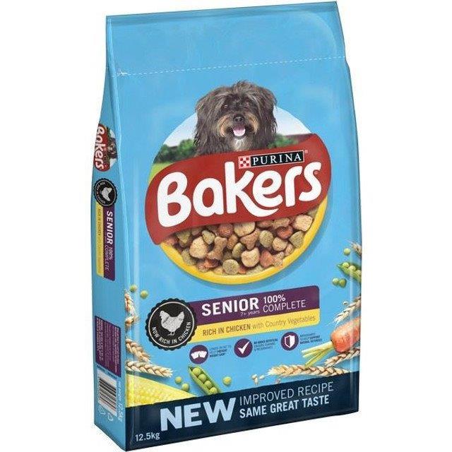 Bakers Senior Chicken & Vegetable 12.5kg