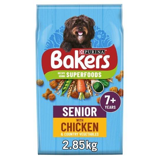 Bakers Senior Chicken & Vegetable 2.85kg