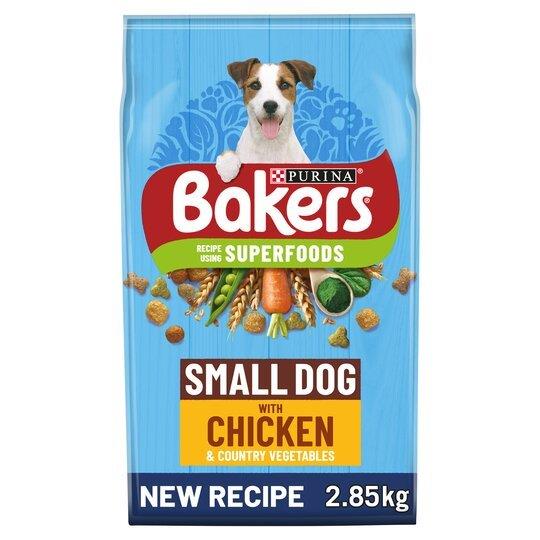 Bakers Small Dog Chicken & Vegetable 2.85kg